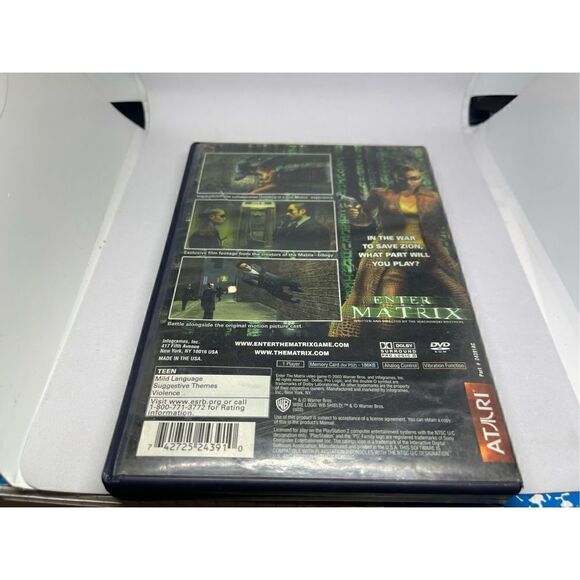Enter the Matrix Sony PlayStation 2 PS2 - Picture 4 of 4